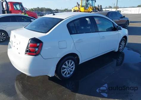 2008 Nissan Sentra 2.0 из США, поврежденный, VIN 3N1AB61E28L620183